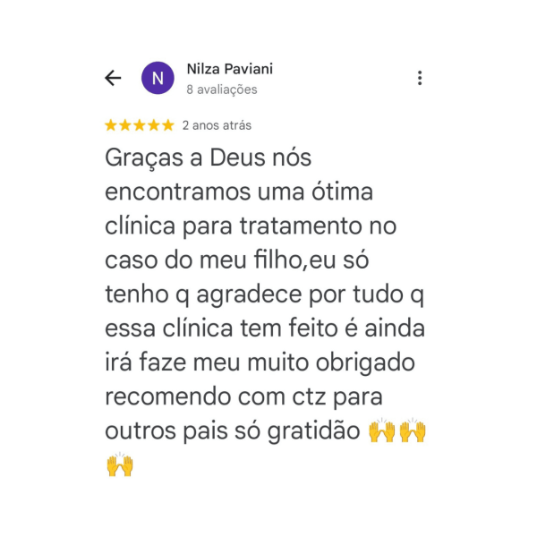 Feedback de paciente — clínica X-Dent